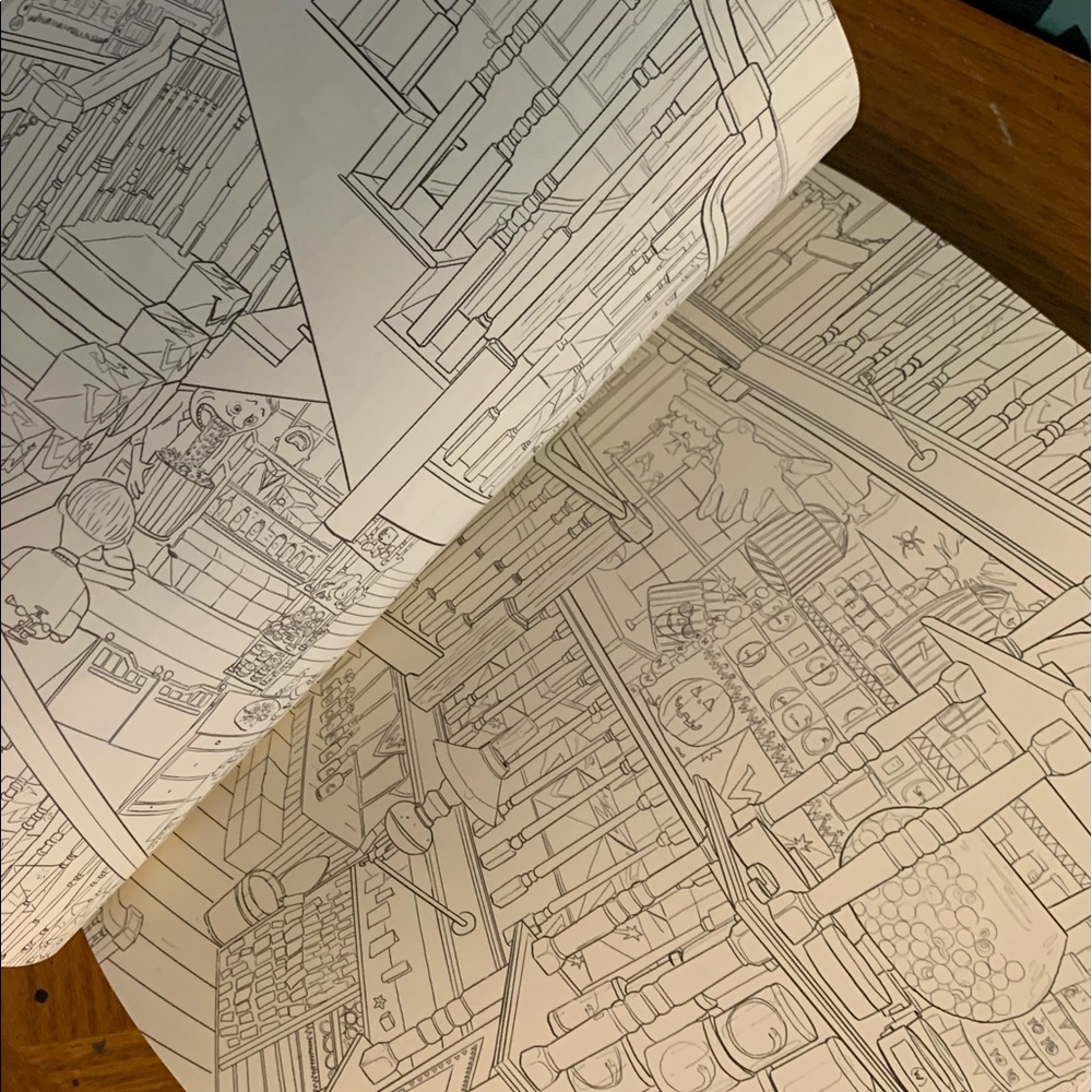 Harry Potter adult colouring books - Picture 7 of 9